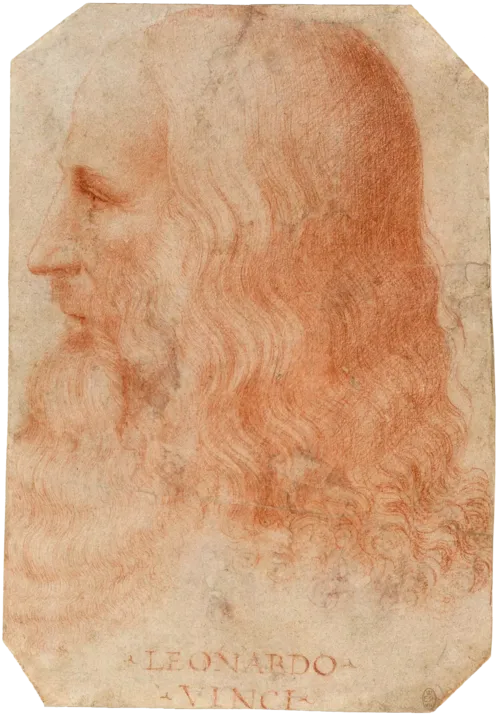 Portrait de Léonard de Vinci