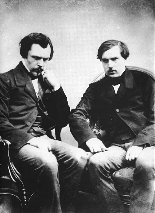 Portrait de Les frères Goncourt