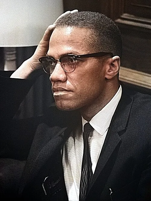 Portrait de Malcolm X
