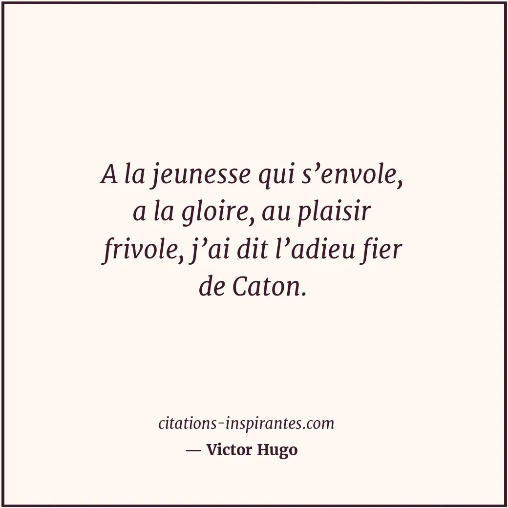Citation de Victor Hugo
