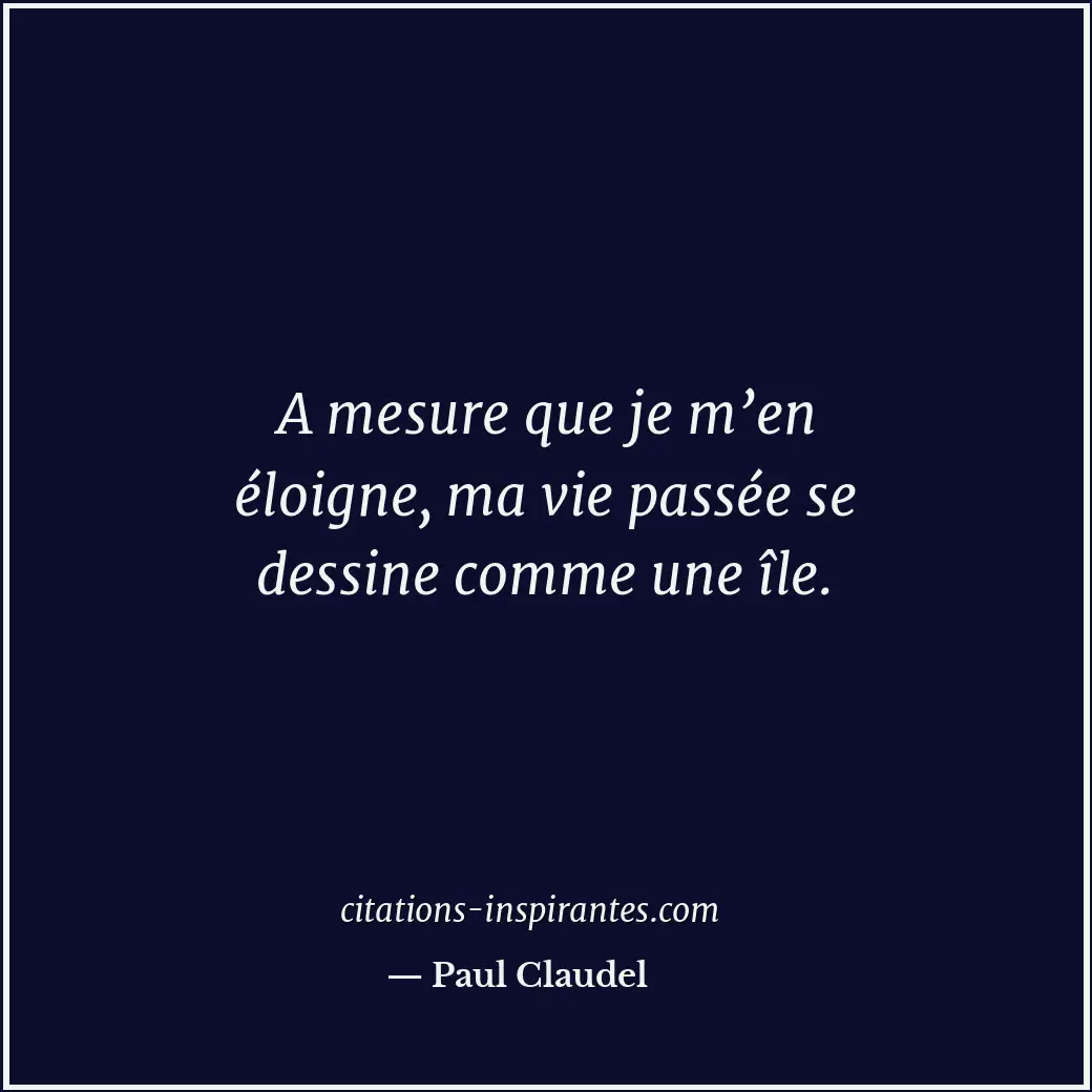 Citation de Paul Claudel