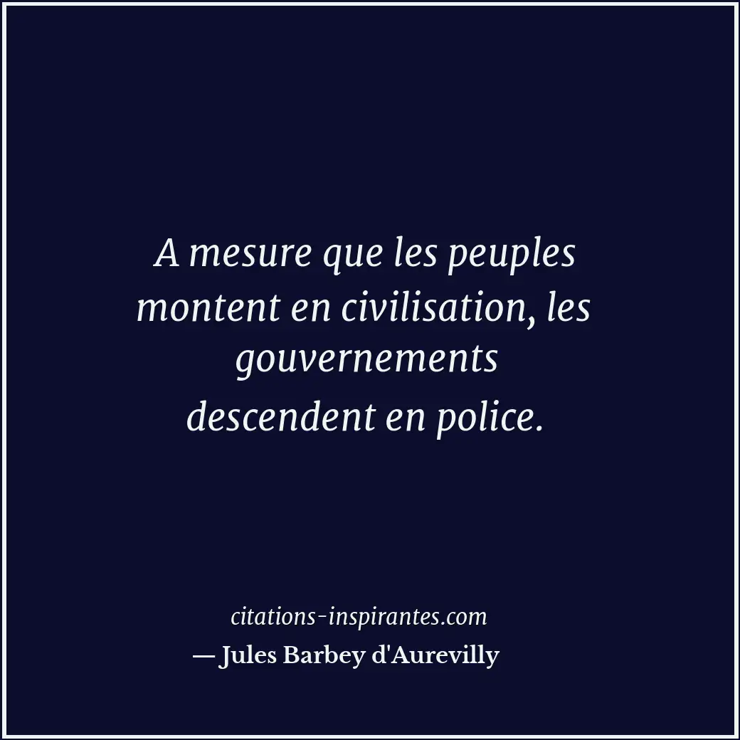 Citation de Jules Barbey d'Aurevilly