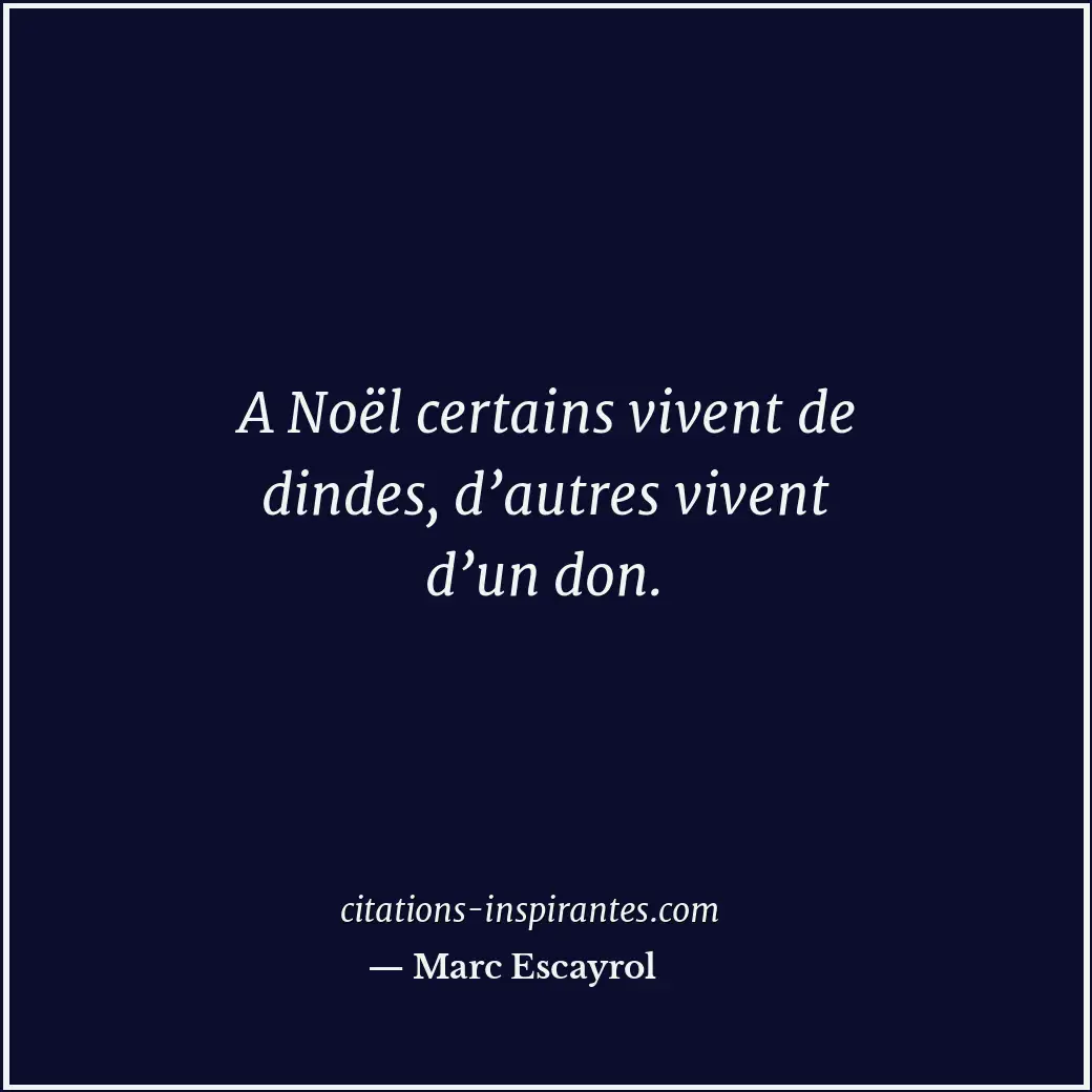 Citation de Marc Escayrol
