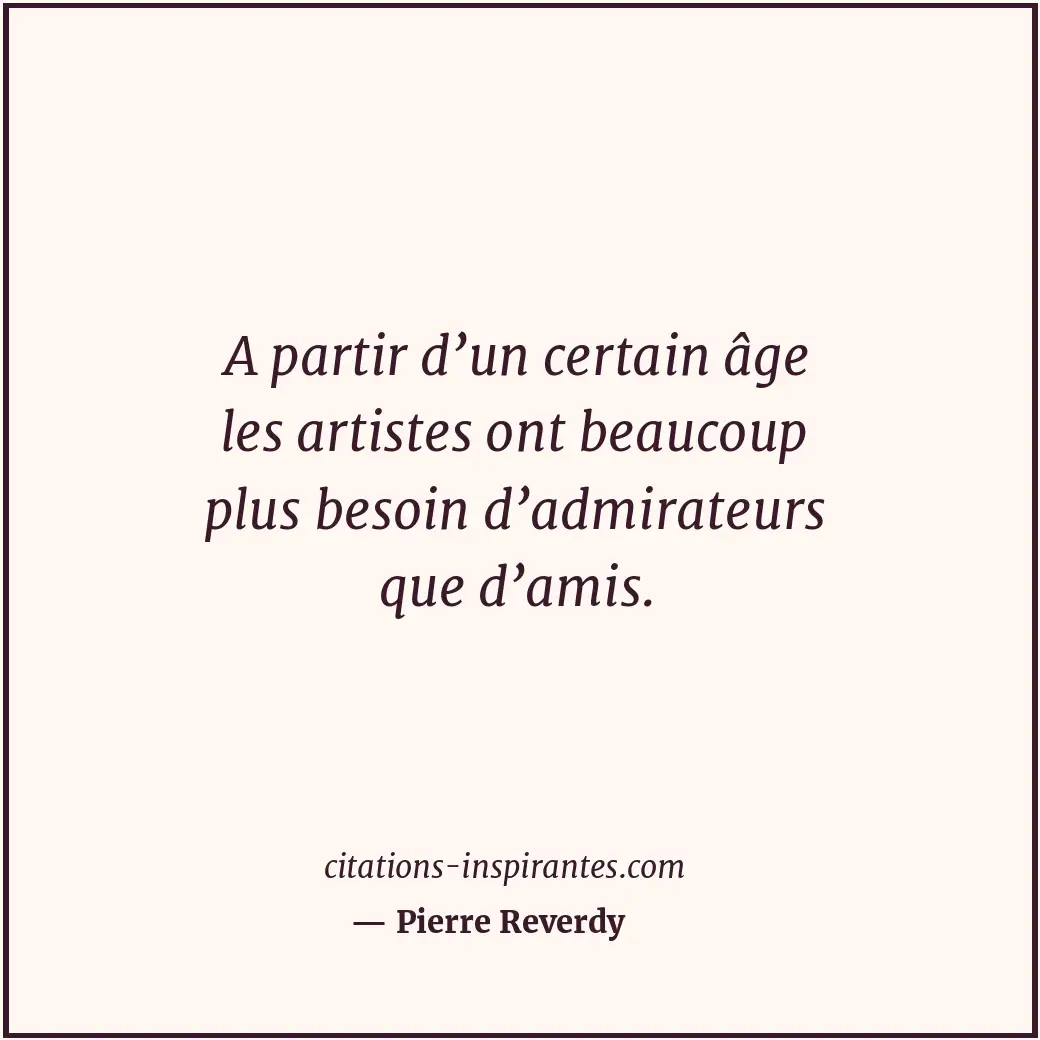 Citation de Pierre Reverdy