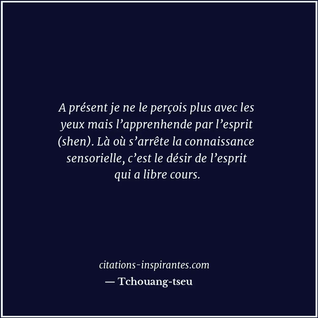 Citation de Tchouang-tseu