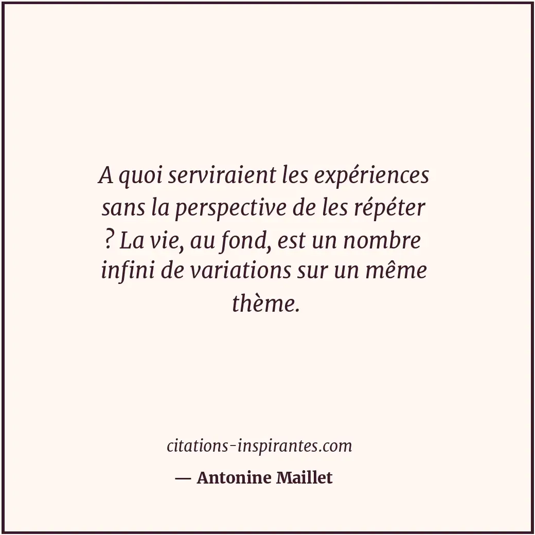 Citation de Antonine Maillet