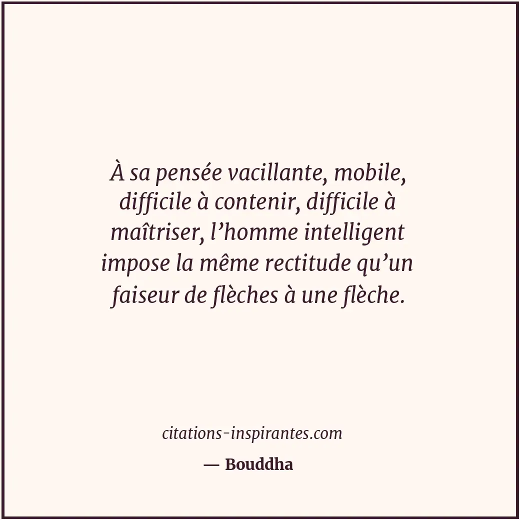 Citation de Bouddha
