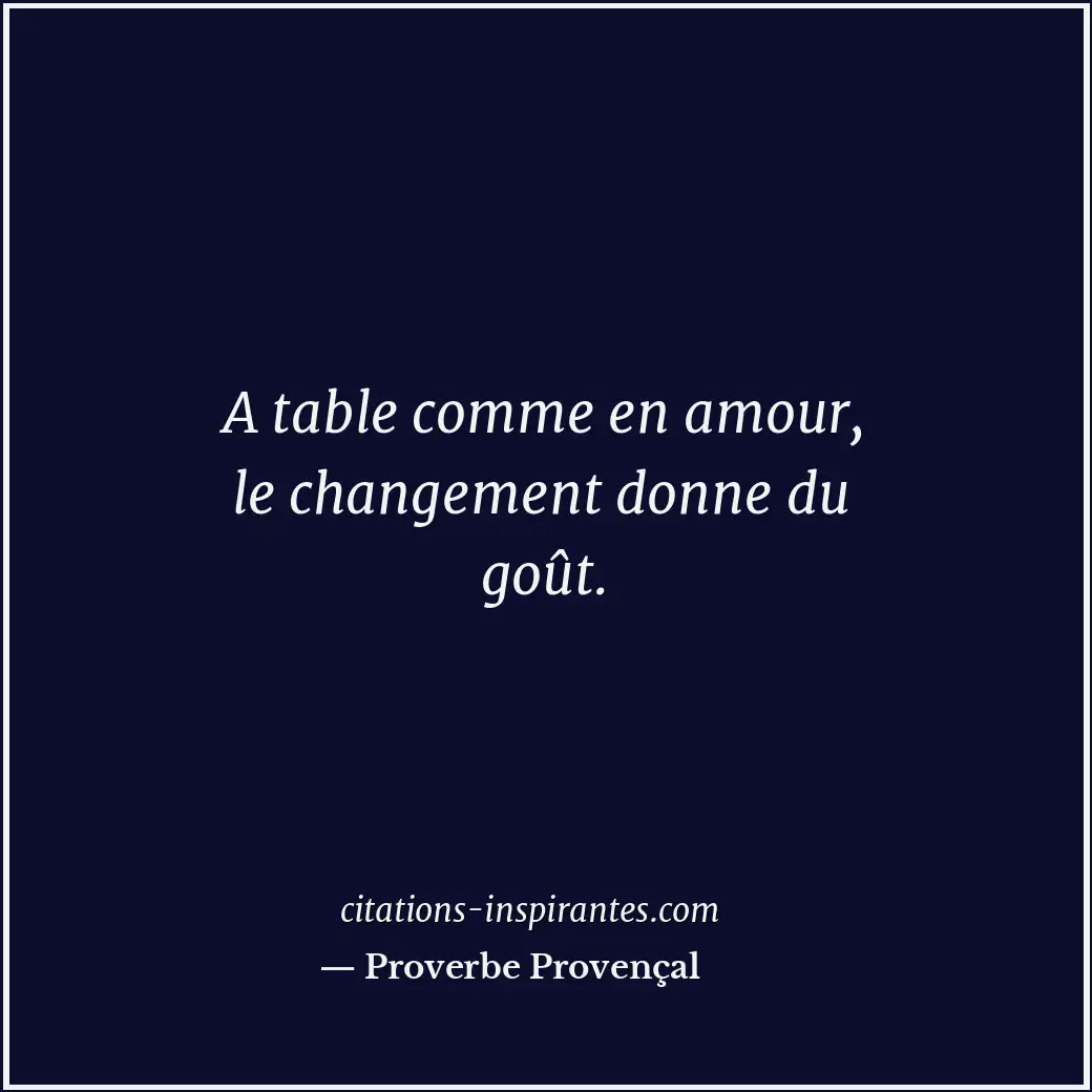 Citation de Proverbe Provençal