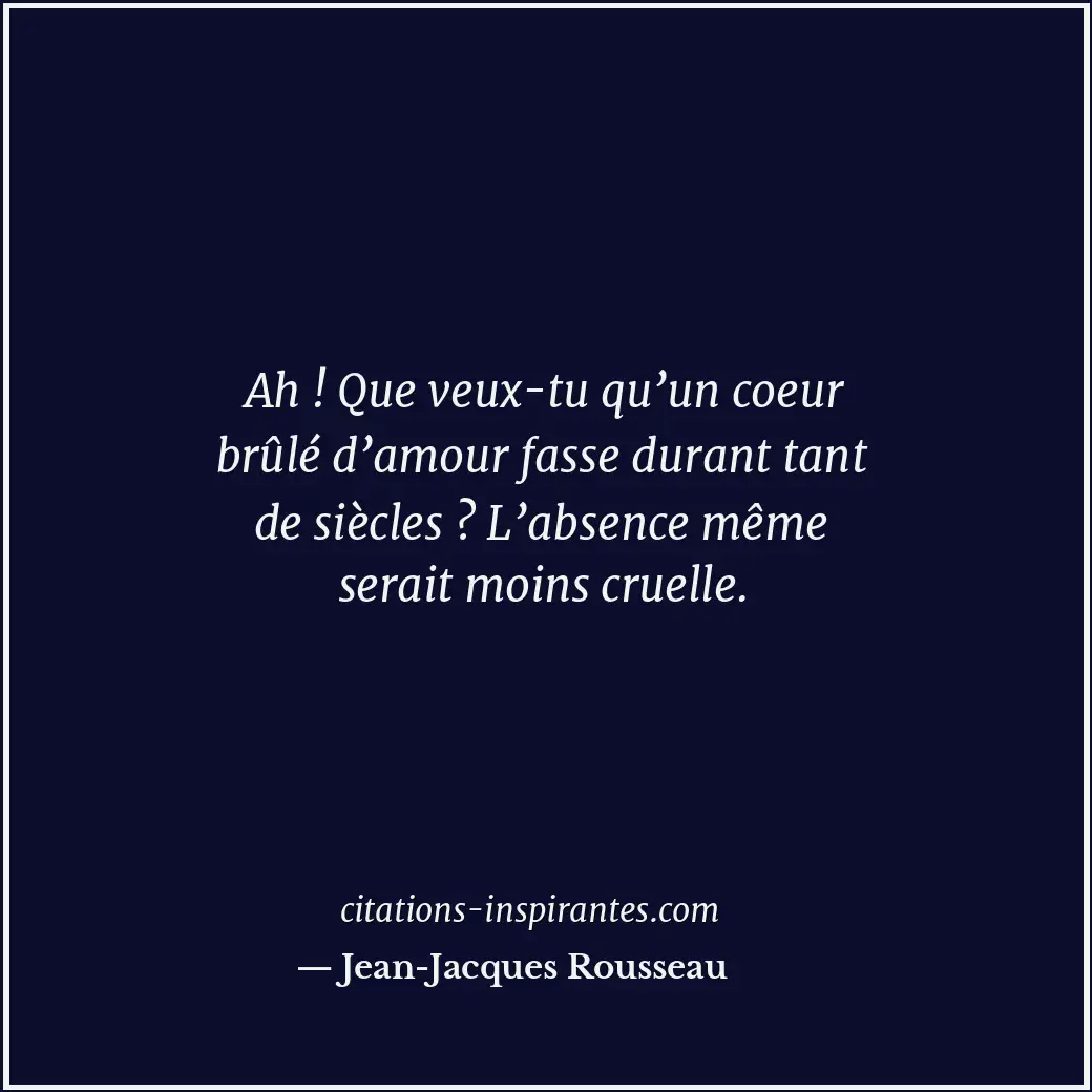 Citation de Jean-Jacques Rousseau
