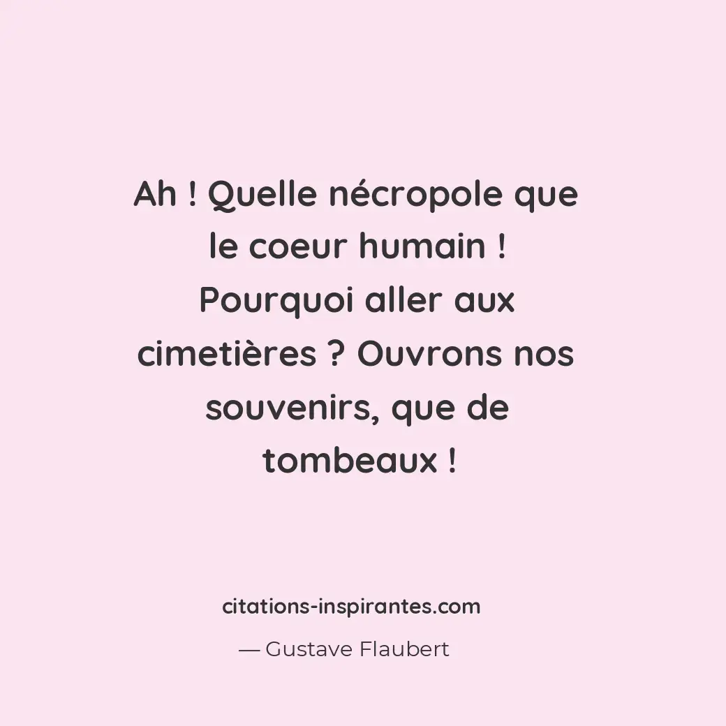 Citation de Gustave Flaubert