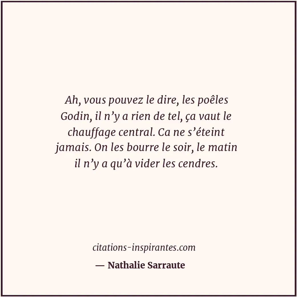 Citation de Nathalie Sarraute