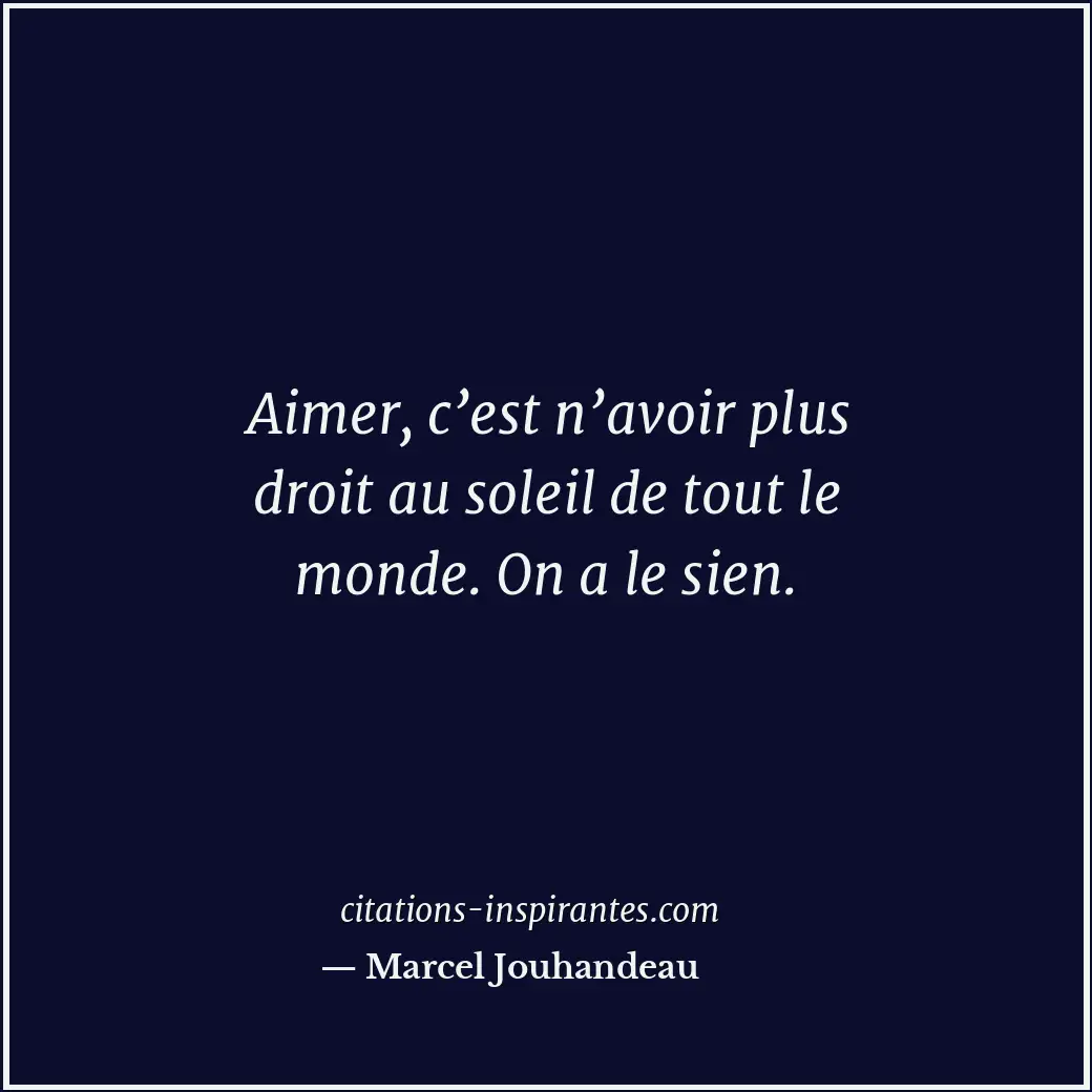Citation de Marcel Jouhandeau