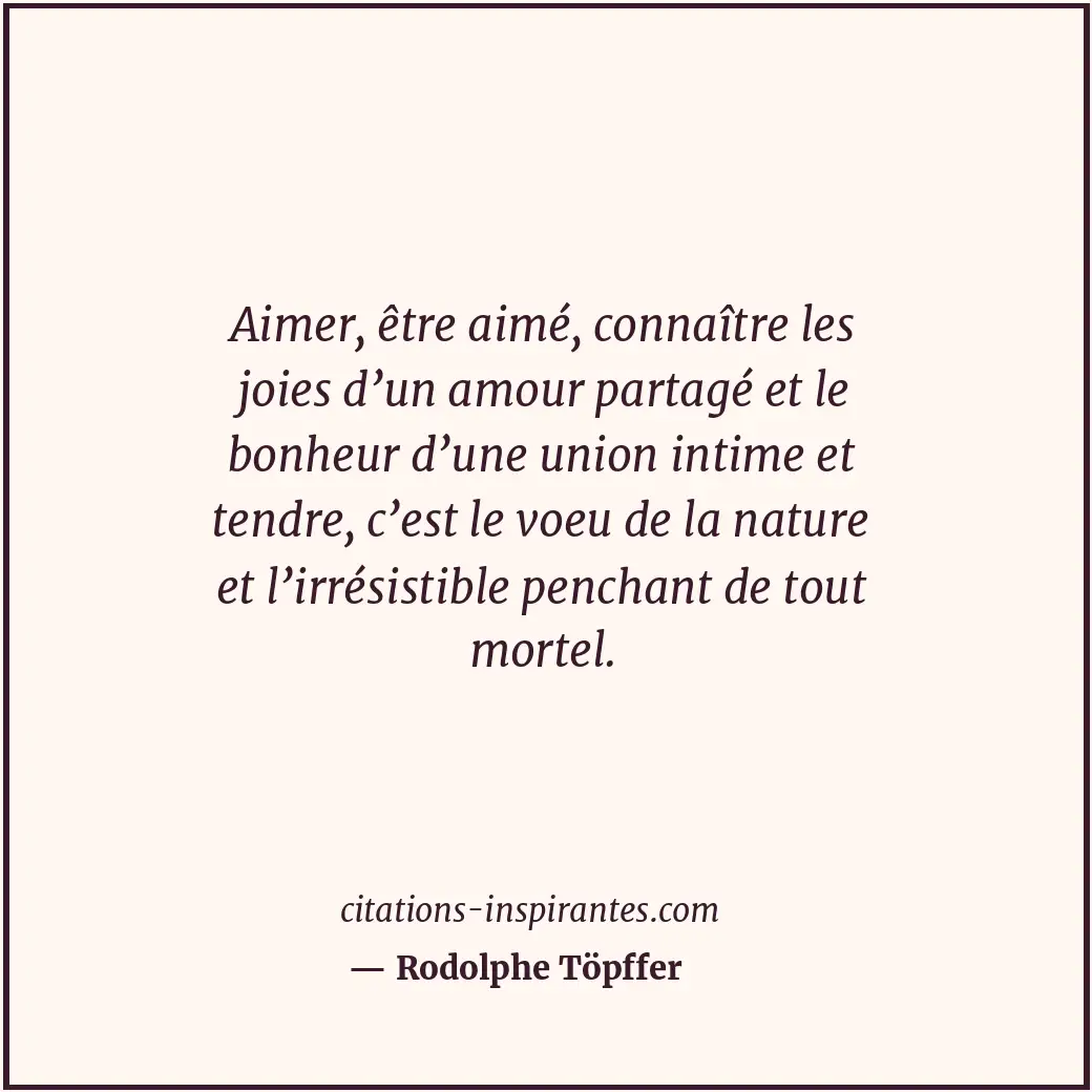 Citation de Rodolphe Töpffer