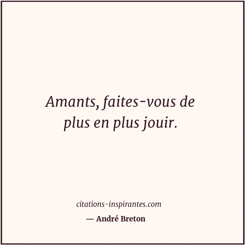 Citation de André Breton