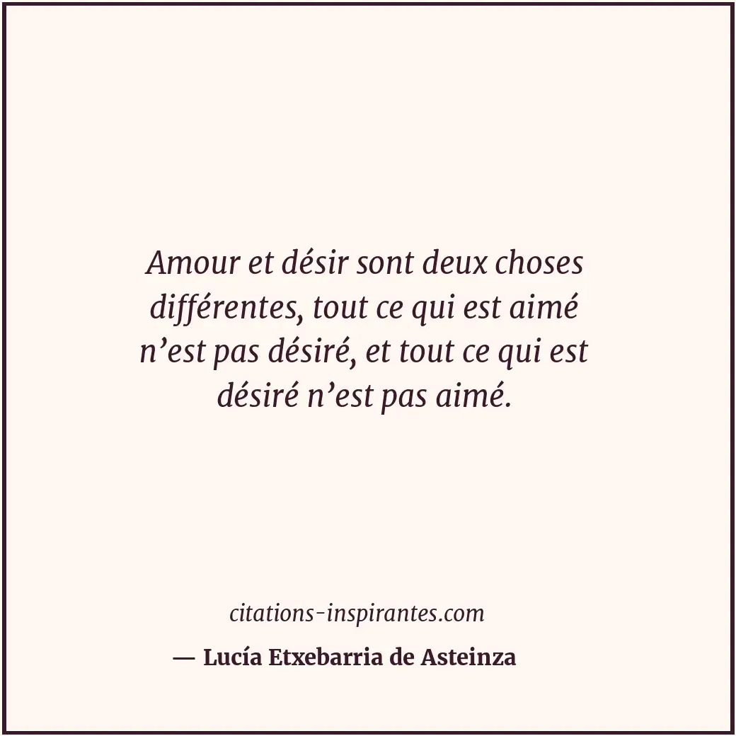 Citation de Lucía Etxebarria de Asteinza