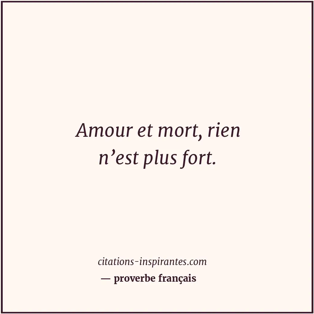 Citation de proverbe français