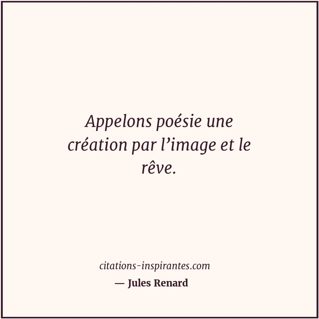 Citation de Jules Renard