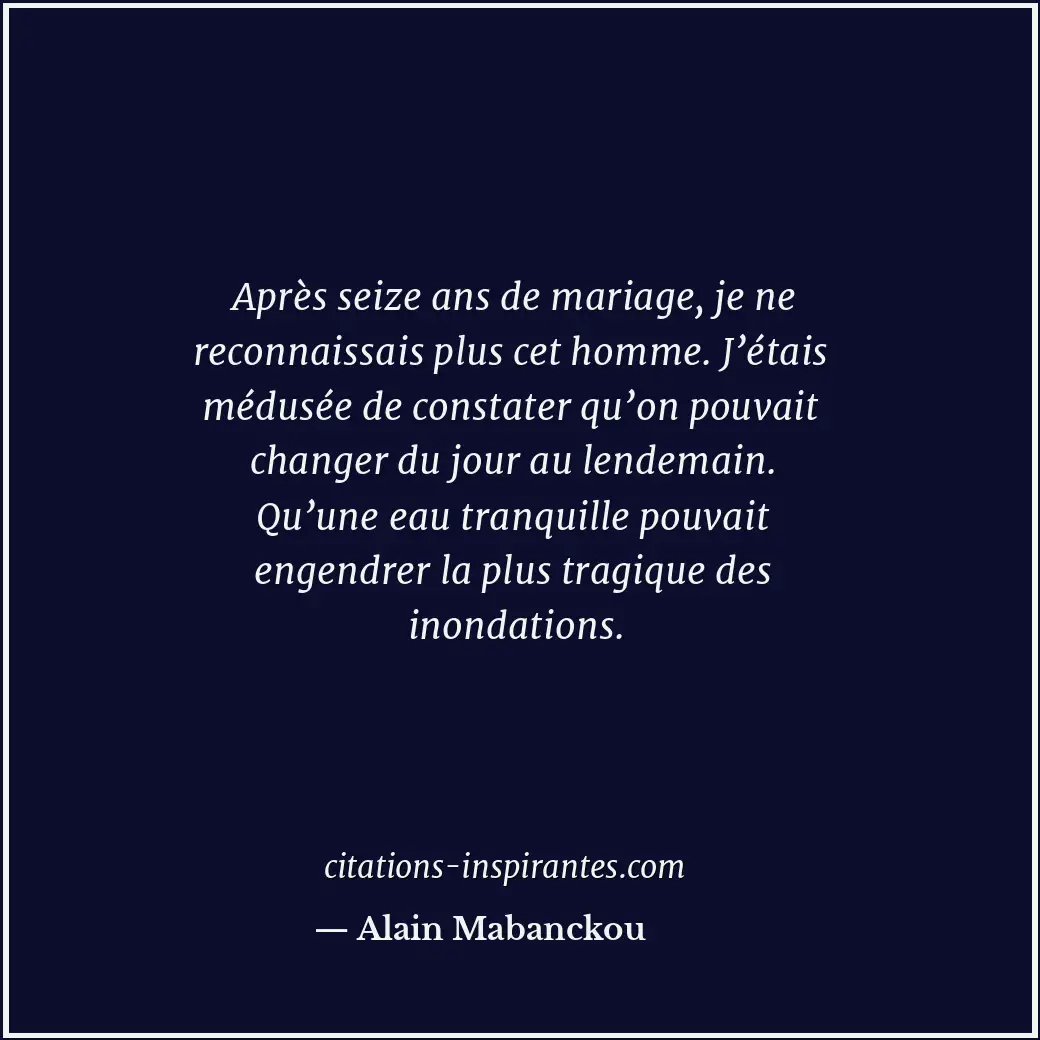 Citation de Alain Mabanckou