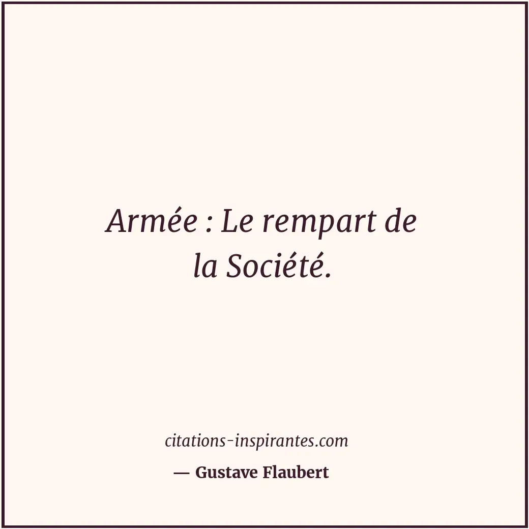 Citation de Gustave Flaubert