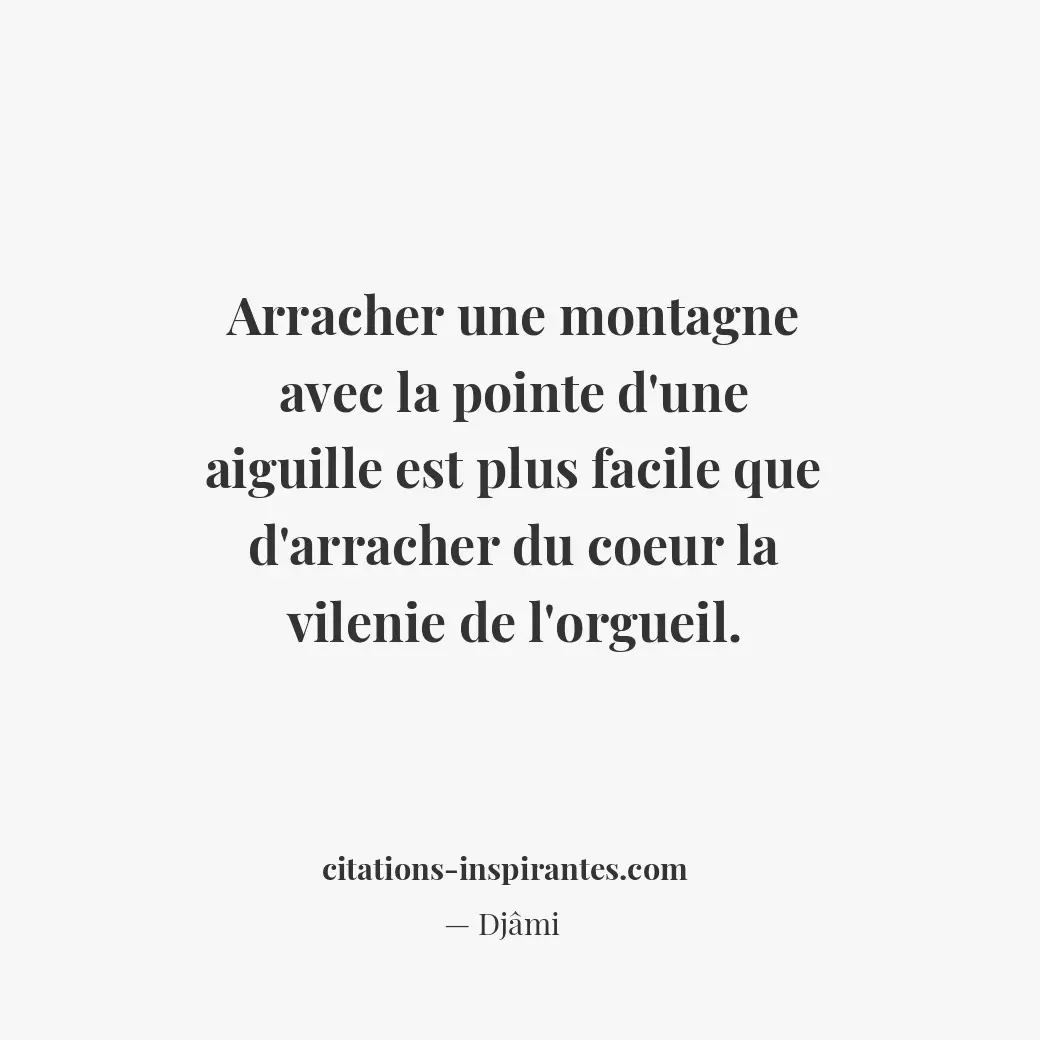 Citation de Djâmi