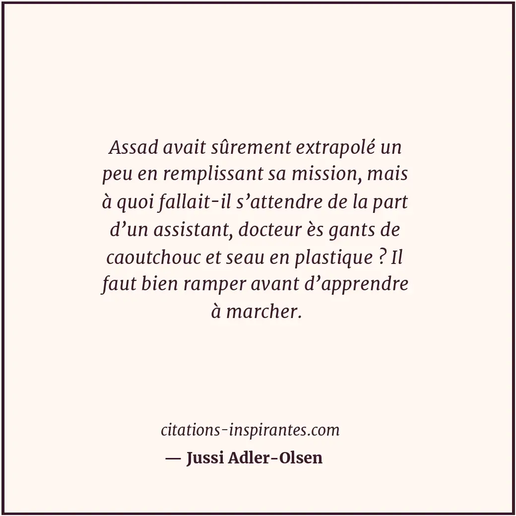 Citation de Jussi Adler-Olsen