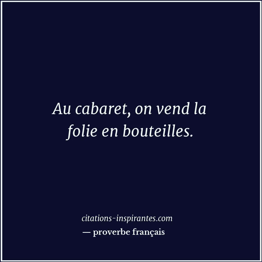 Citation de proverbe français