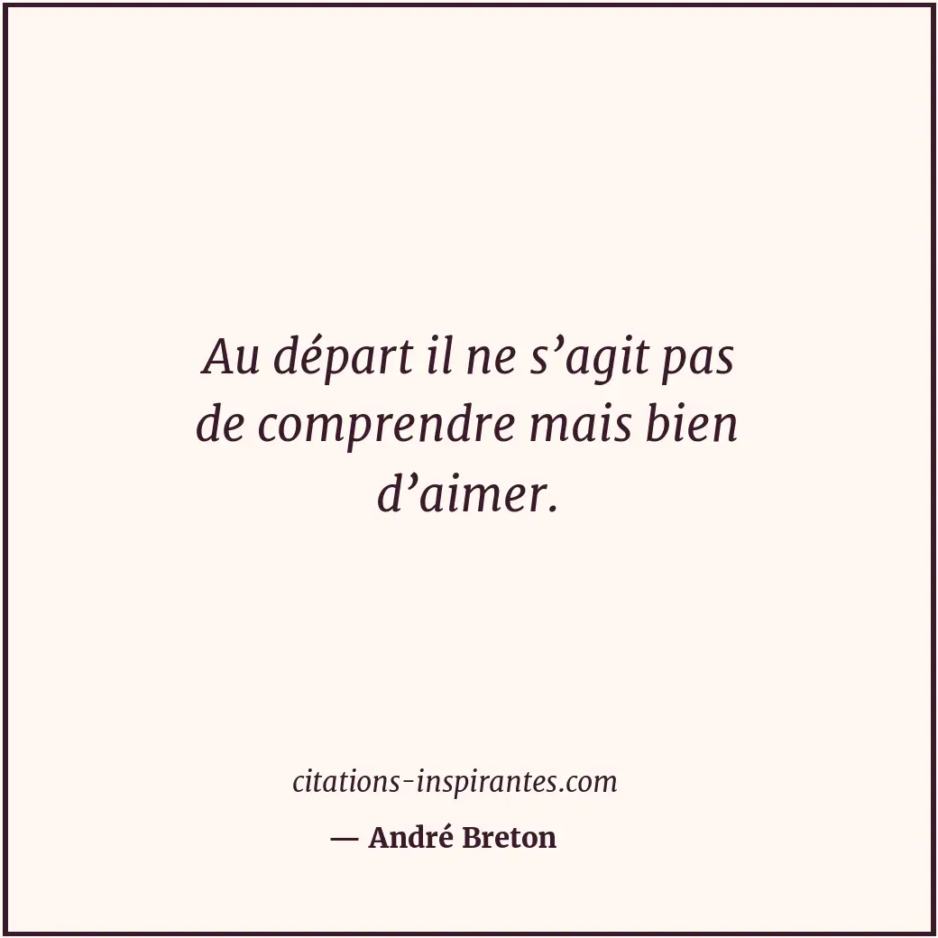Citation de André Breton