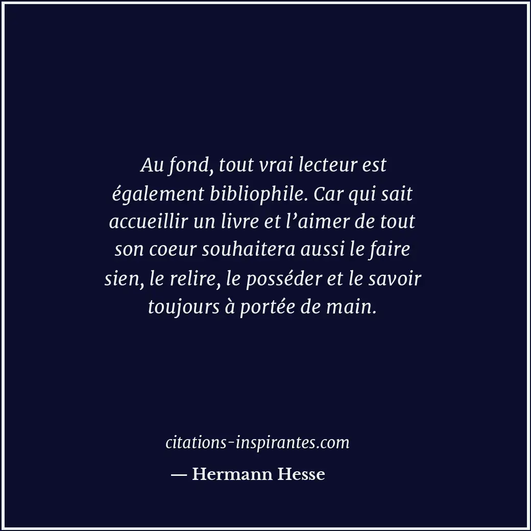 Citation de Hermann Hesse