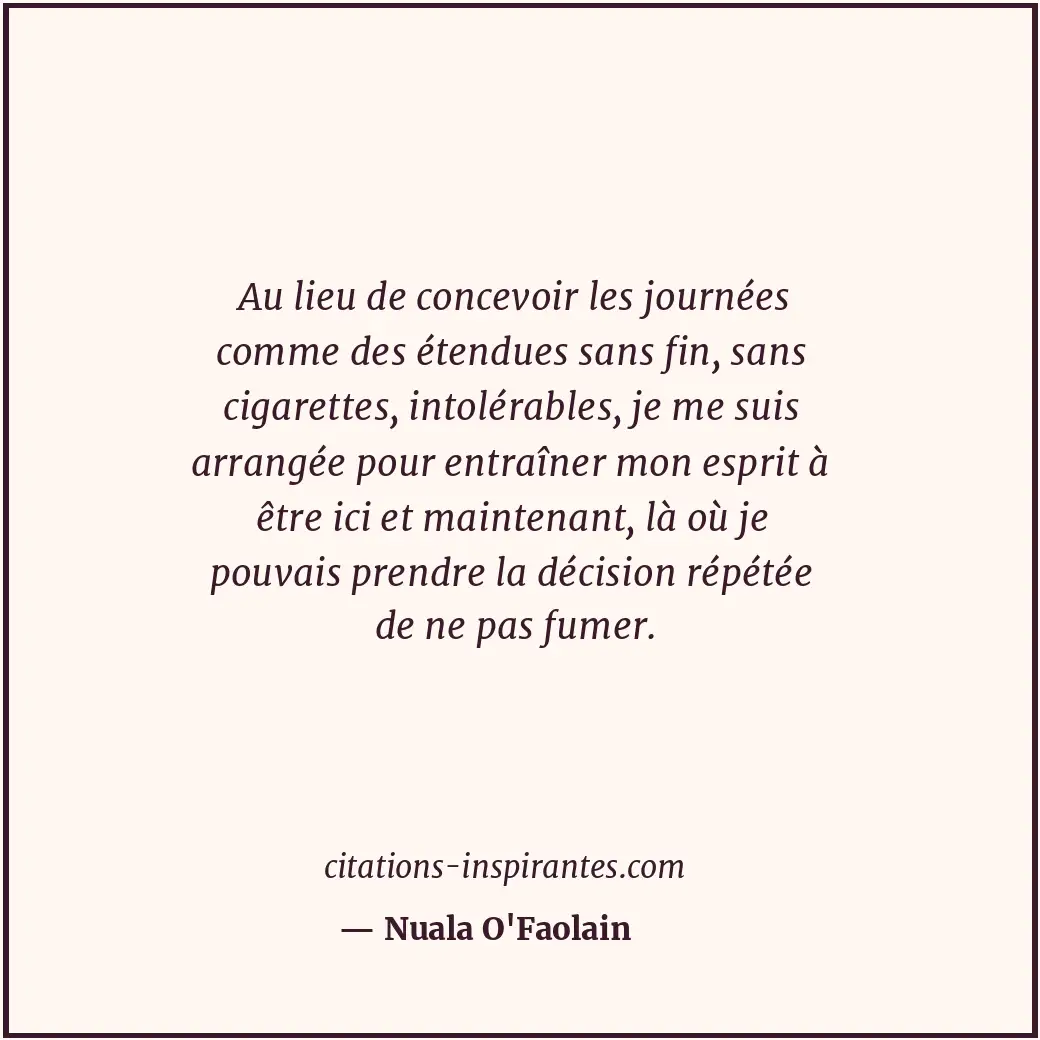 Citation de Nuala O'Faolain