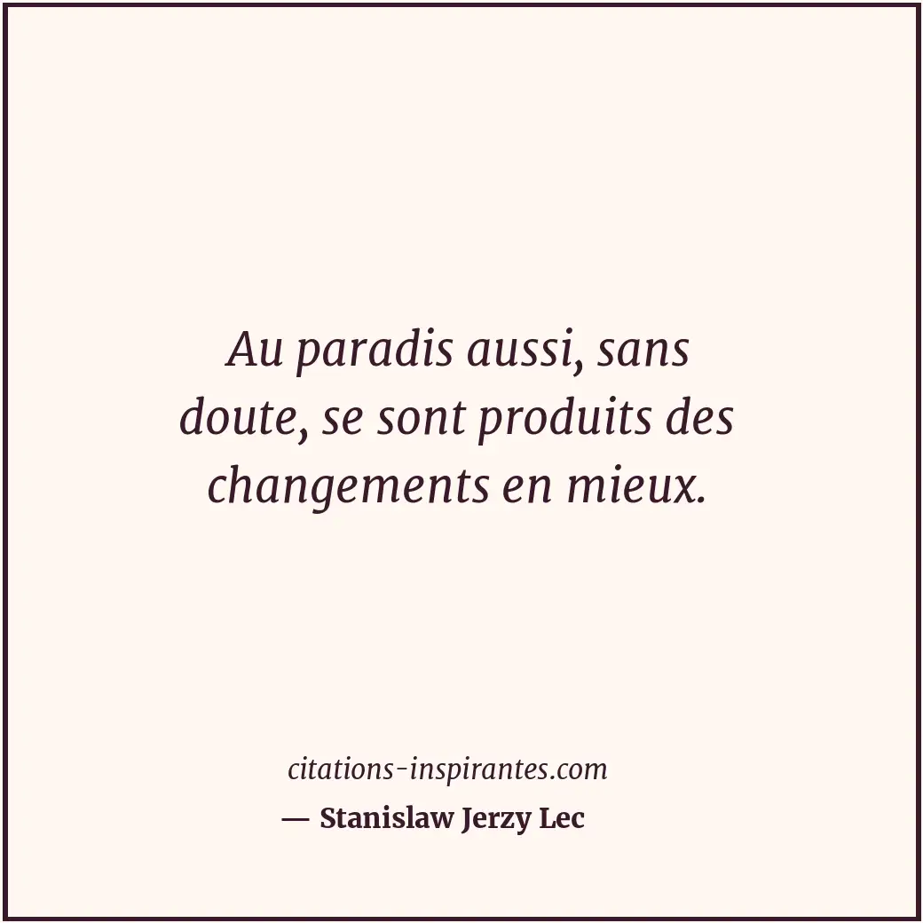 Citation de Stanislaw Jerzy Lec