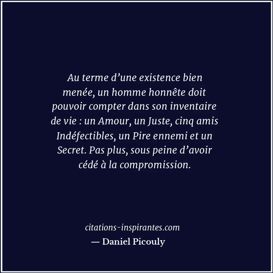 Citation de Daniel Picouly
