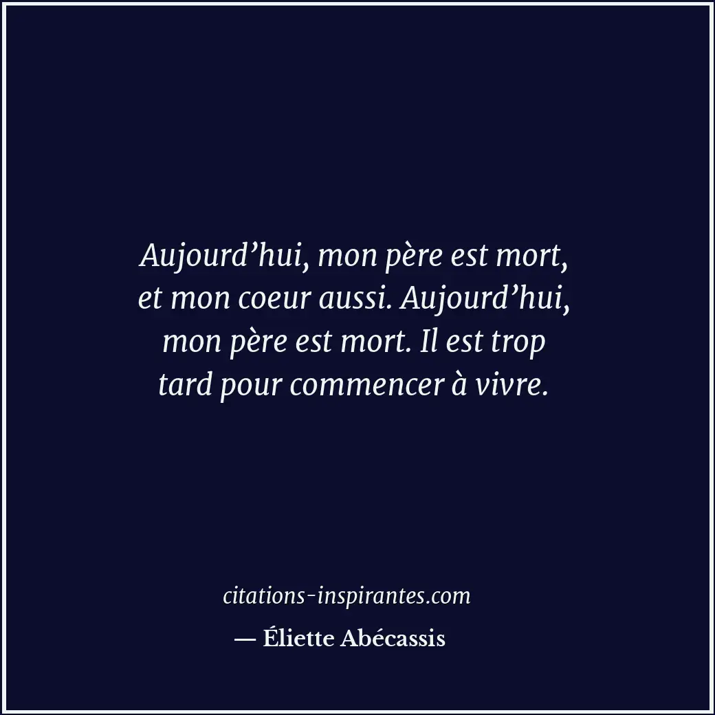 Citation de Éliette Abécassis