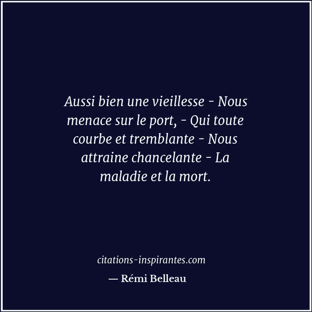 Citation de Rémi Belleau