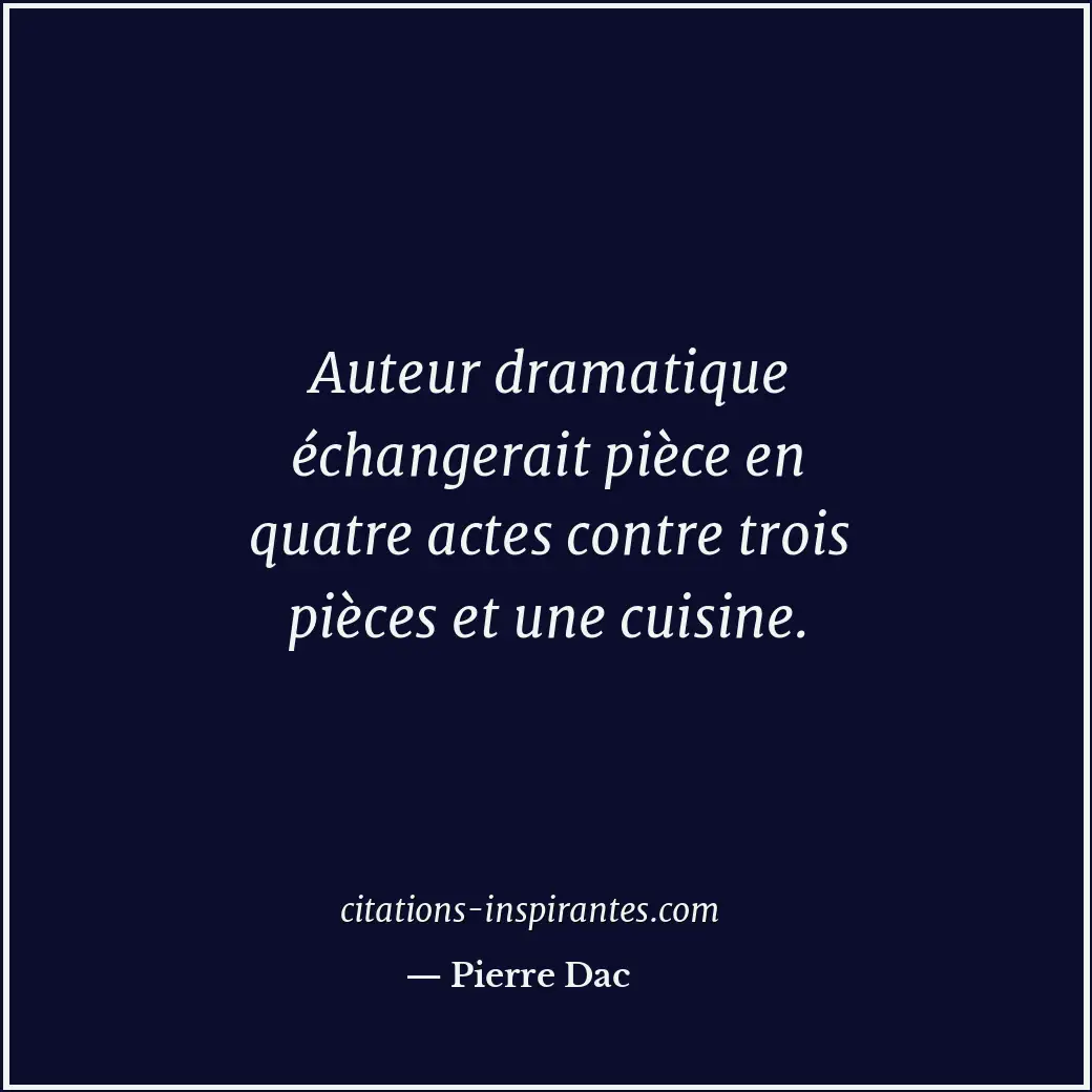 Citation de Pierre Dac