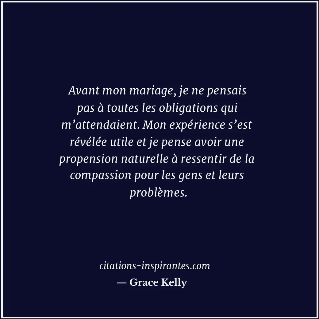 Citation de Grace Kelly