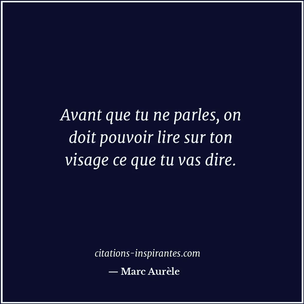 Citation de Marc Aurèle