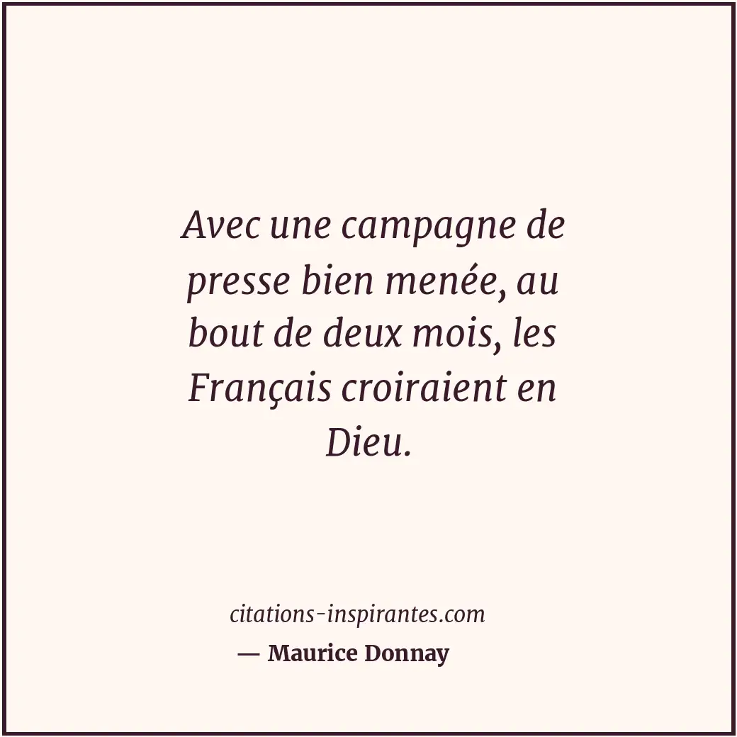 Citation de Maurice Donnay