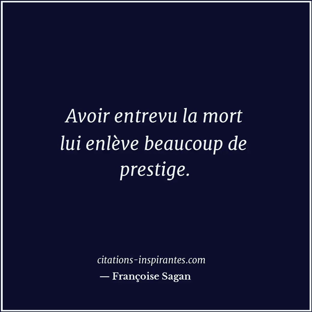Citation de Françoise Sagan