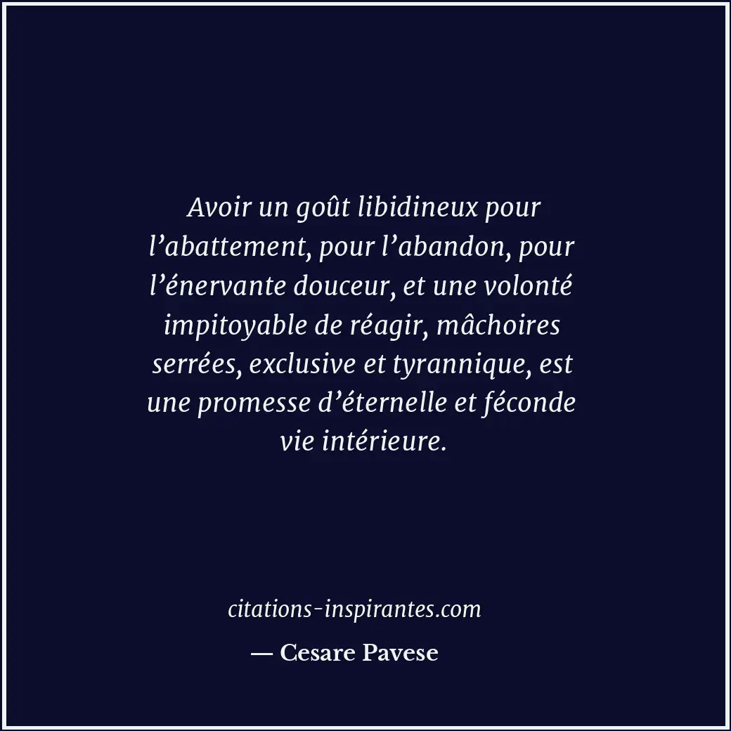 Citation de Cesare Pavese