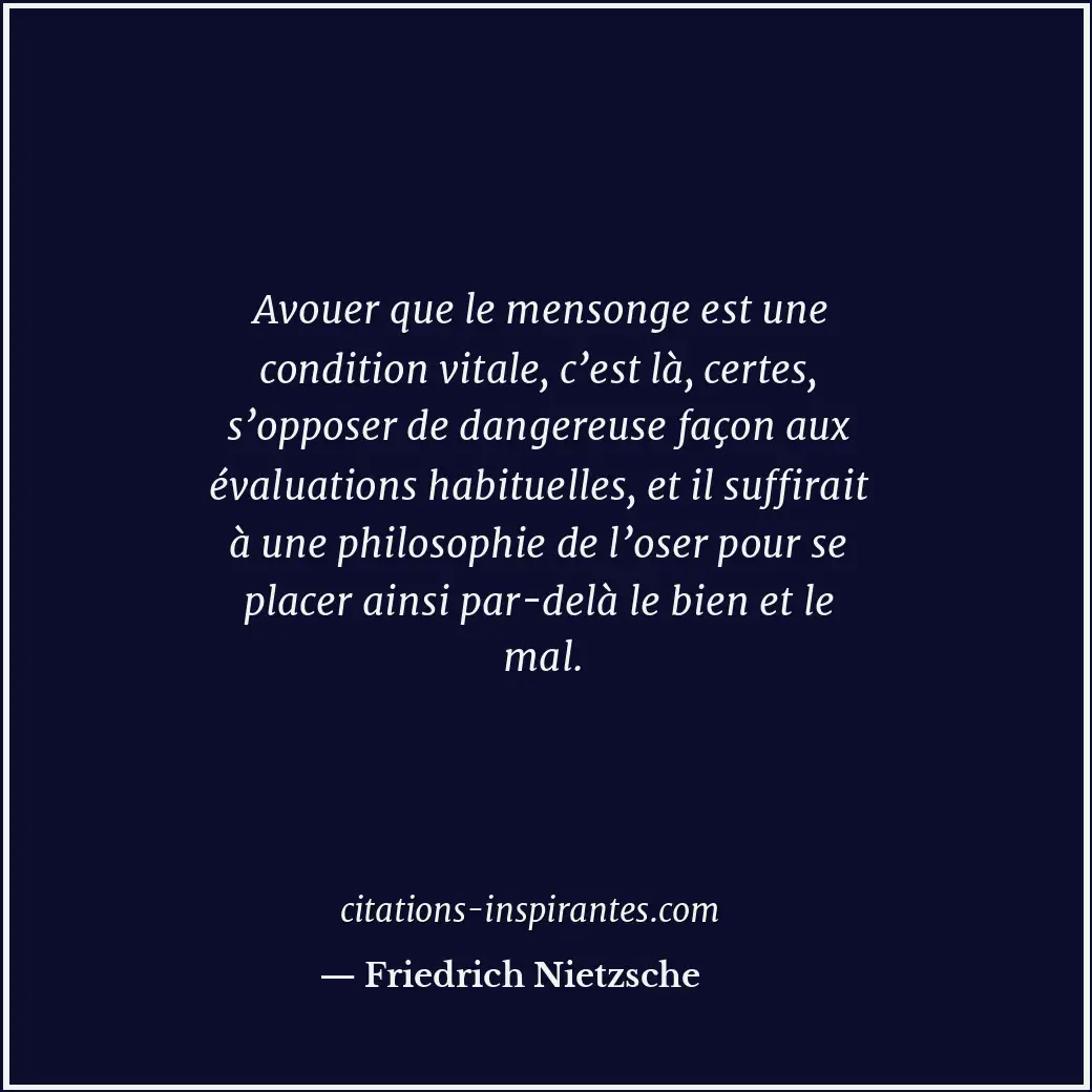 Citation de Friedrich Nietzsche