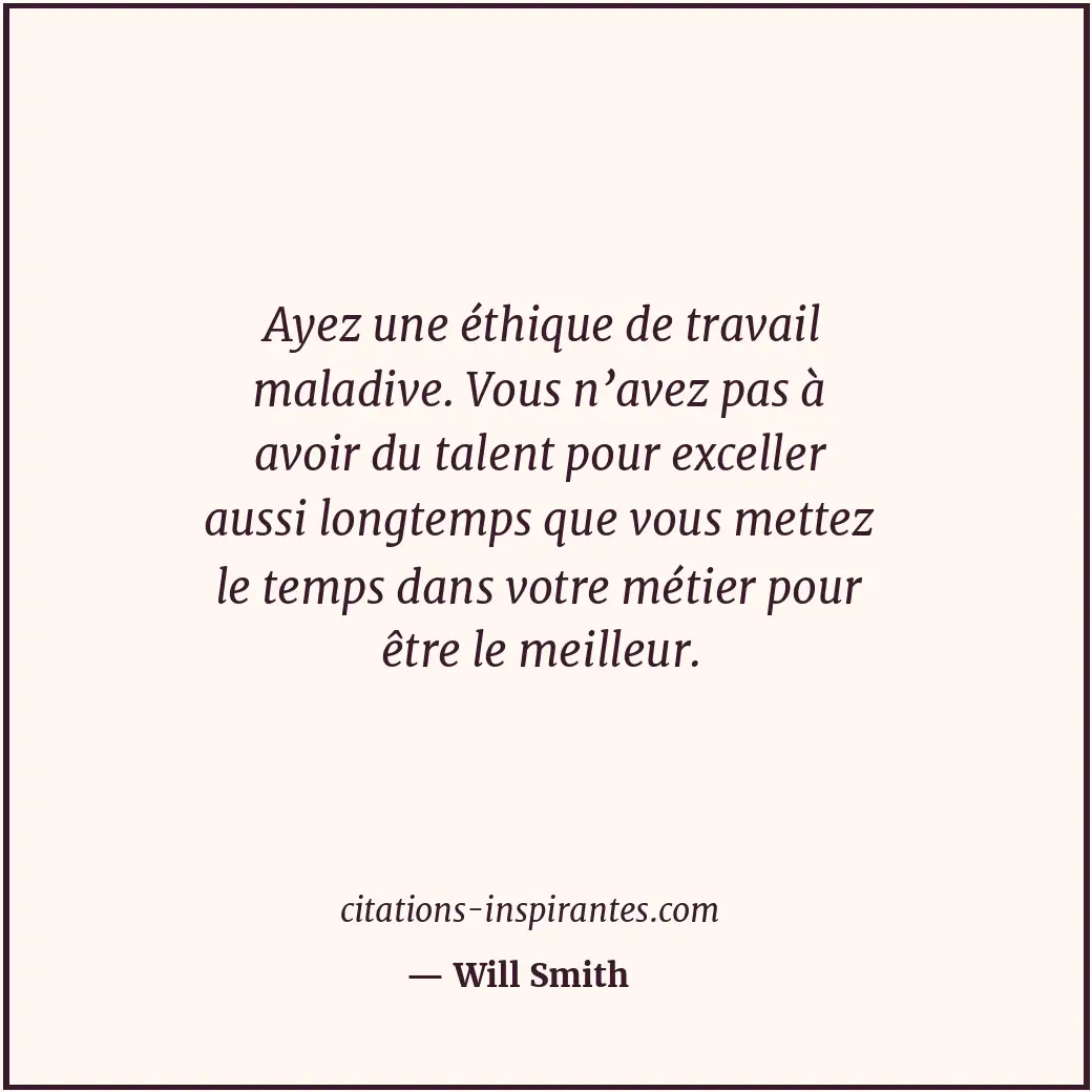 Citation de Will Smith