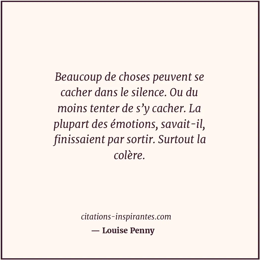 Citation de Louise Penny