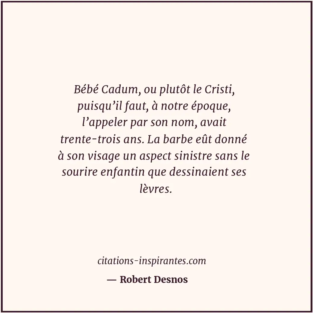 Citation de Robert Desnos