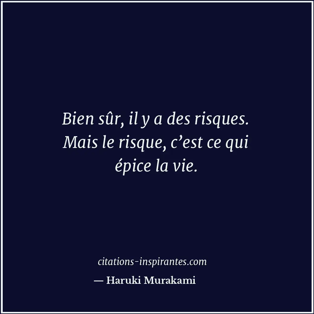 Citation de Haruki Murakami