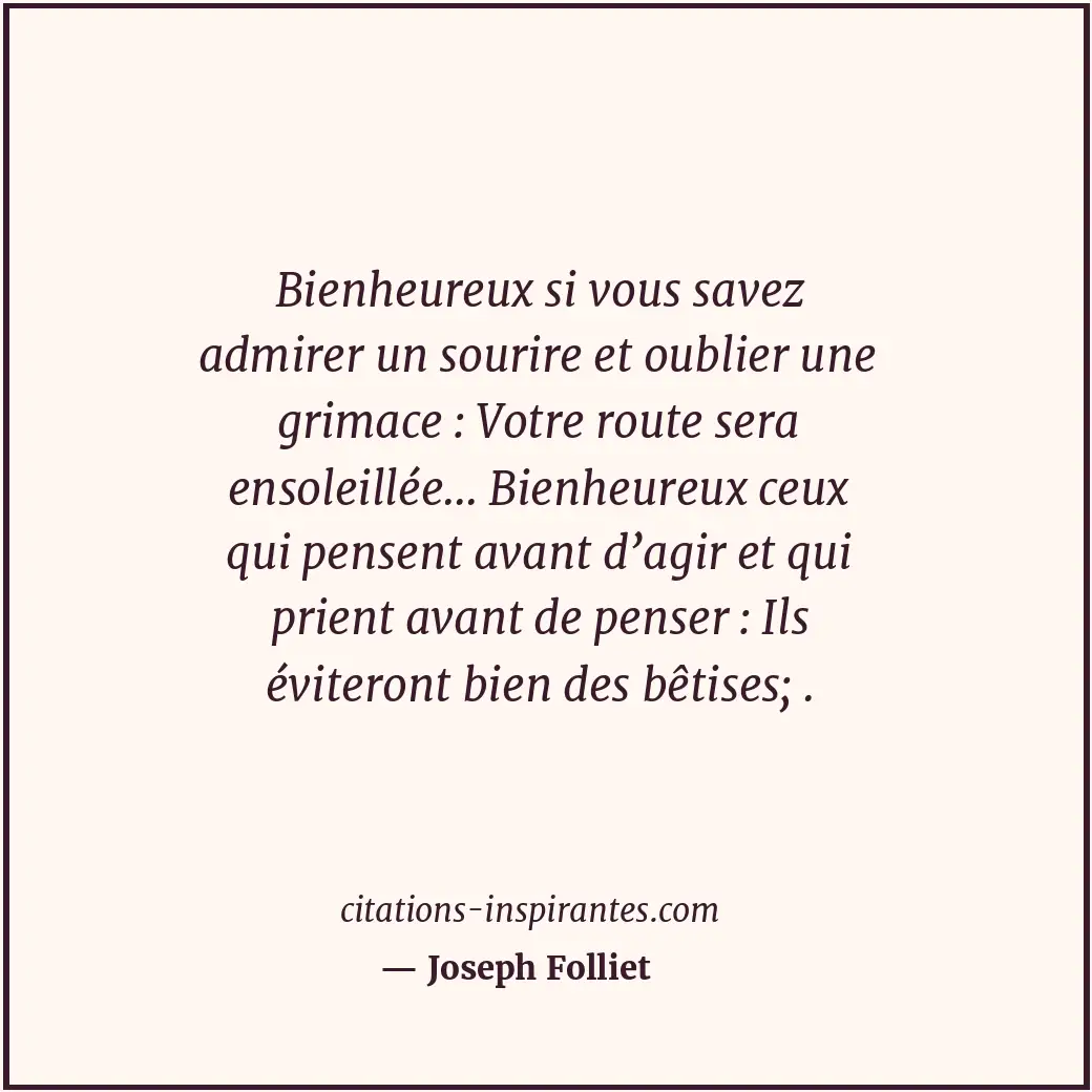 Citation de Joseph Folliet