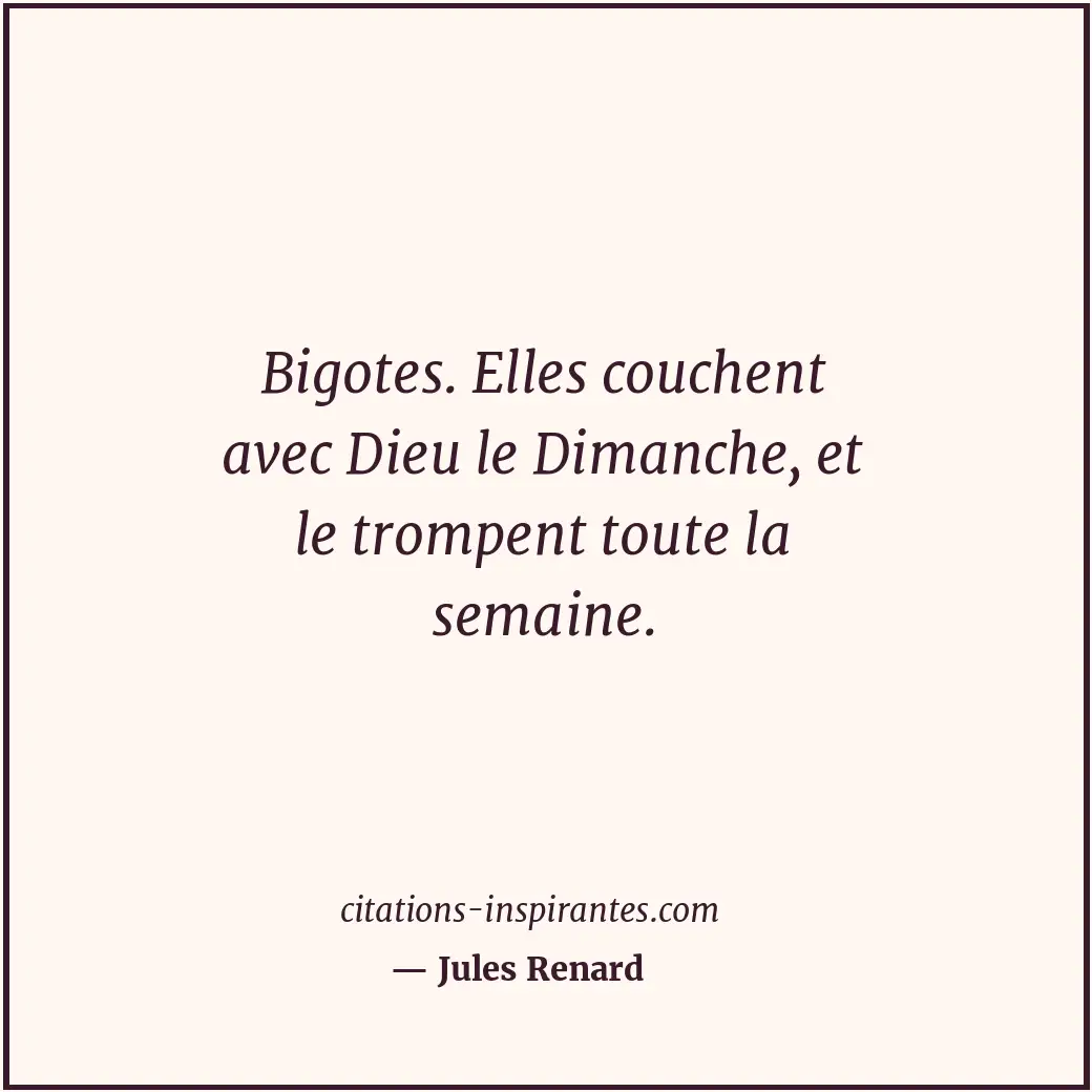 Citation de Jules Renard