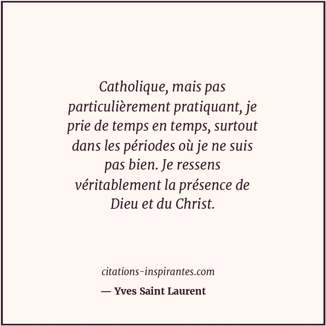 Citation de Yves Saint Laurent