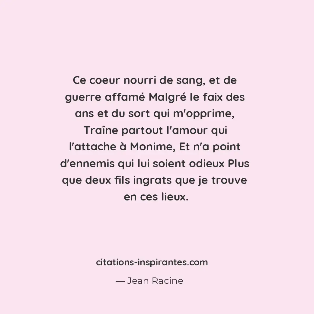 Citation de Jean Racine