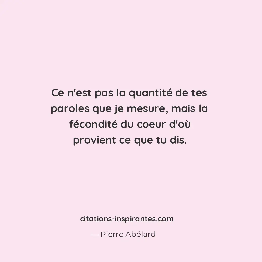 Citation de Pierre Abélard