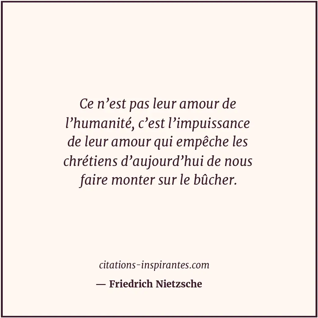 Citation de Friedrich Nietzsche
